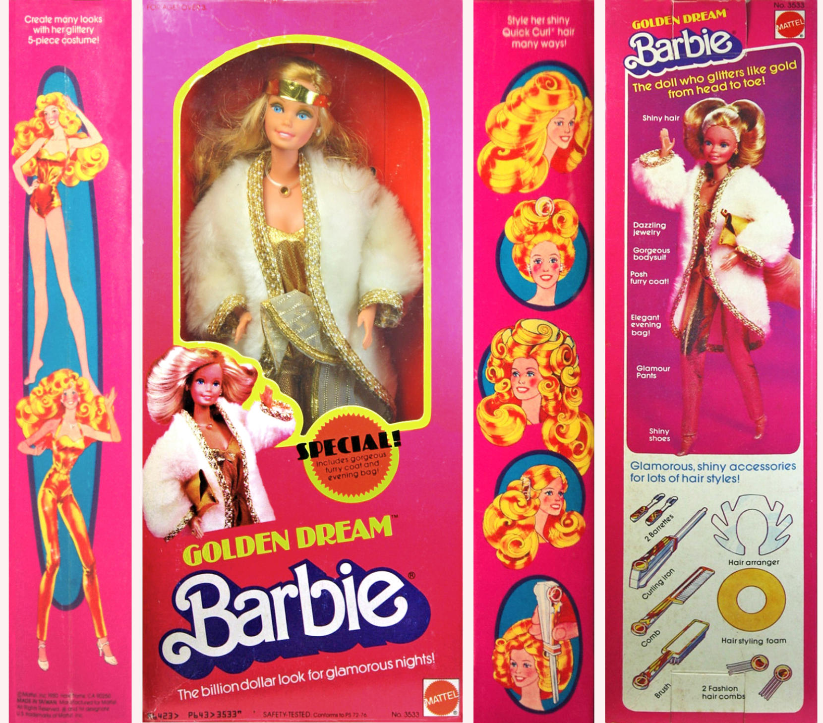 Golden dream best sale barbie 1981